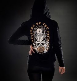 Hyraw zip femme keeper hoodie.