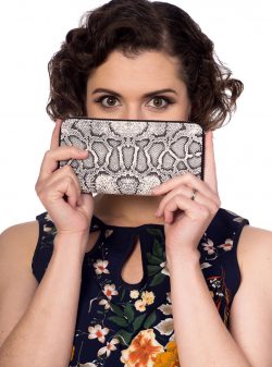 Banned apparel serpentine wallet