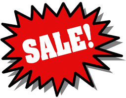 New sale items now listed.