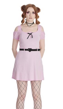 Banned manu pink dress - Image 2