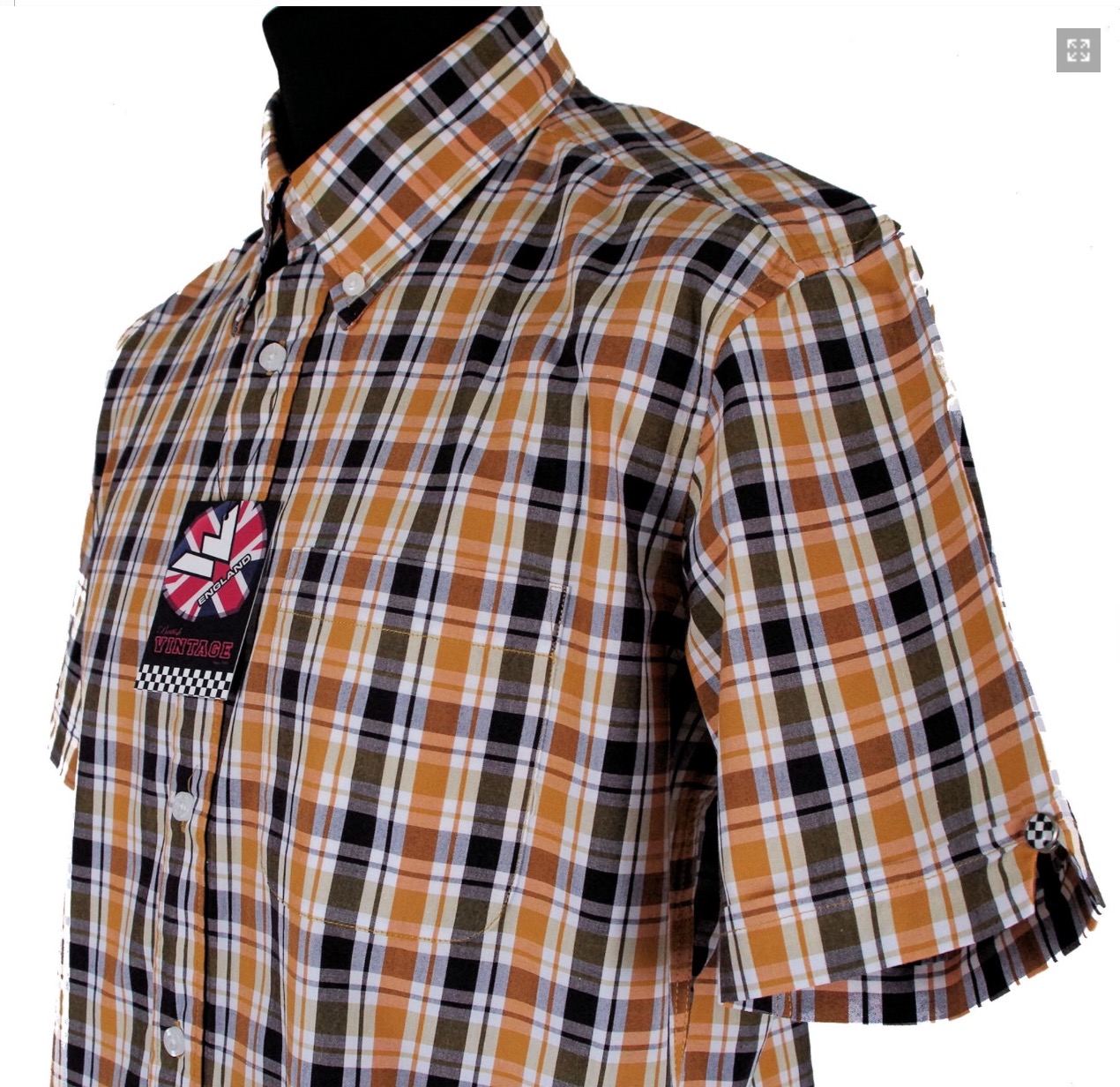 Warrior stamp button down shirt - Image 4