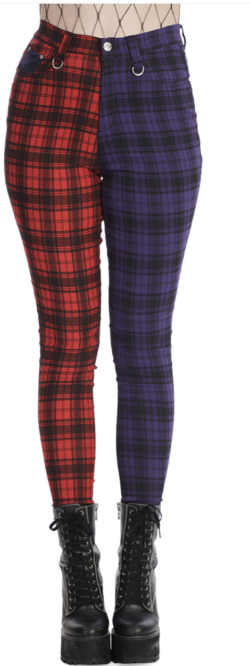 Banned Tartan Baily Trousers
