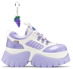 koi footwear grape jelly trainer.