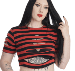 banned apparel toxicbby top red