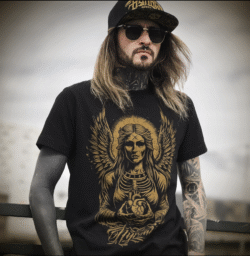 hyraw angel heart tshirt