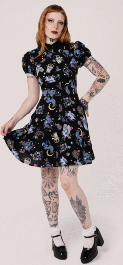 hell bunny moonlit dress.